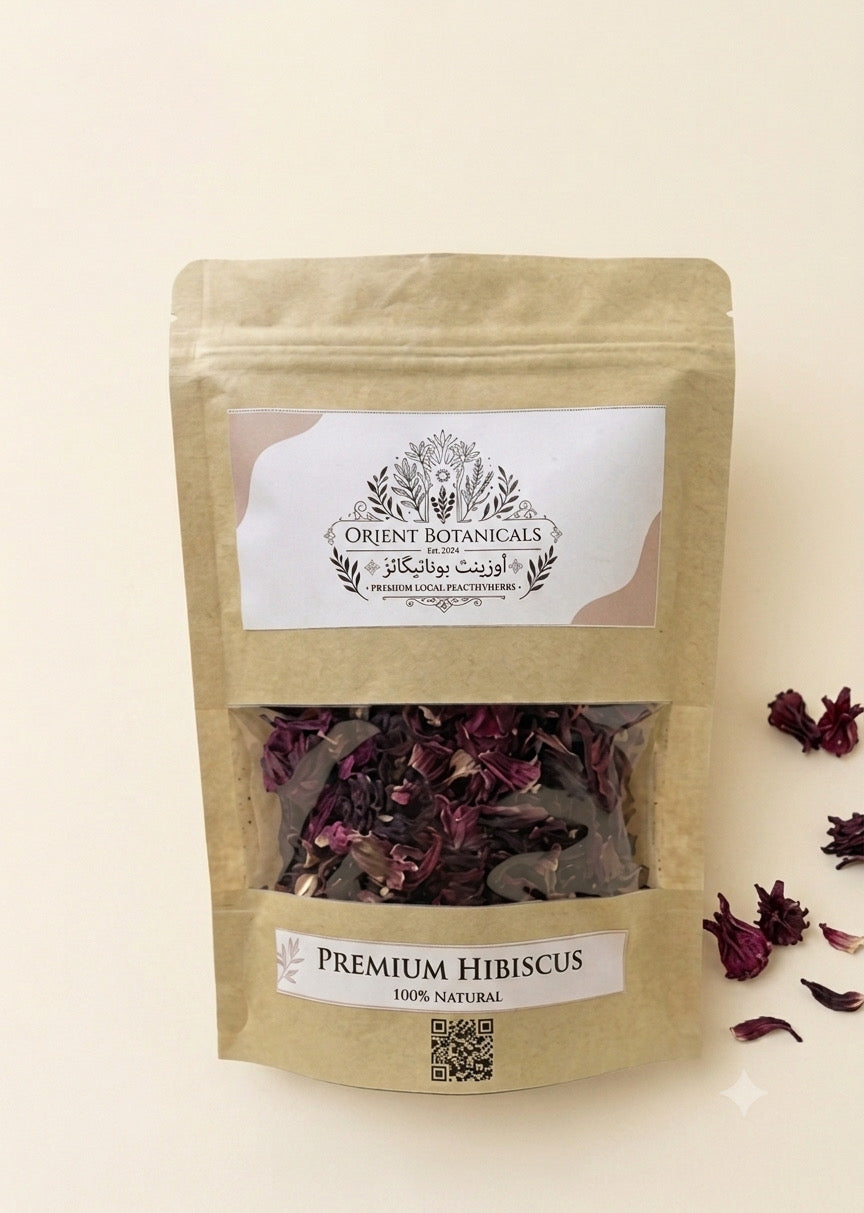 Vibrant Hibiscus Calyces