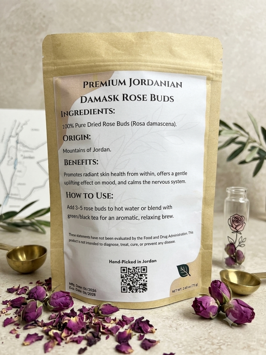Damask Rose Buds